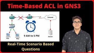 Time-Based Access Control-List Configuration | Time Range ACL | Time Based Extended ACLs Explained