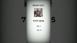 brain test #shorts