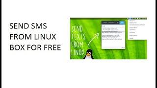 Tutorial #5: Send text message from Linux CLI to mobile phone using curl command