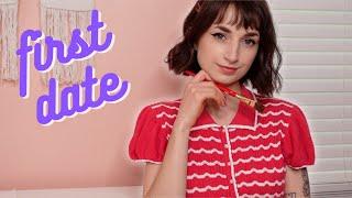 ASMR | First date with your friend  roleplay, painting sounds