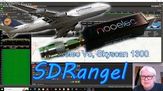 ADS-B mit SDRangel und RTL Stick "Nooelec" V5  Einstellungen Frequenz Bandwidth Samplerate Antenne