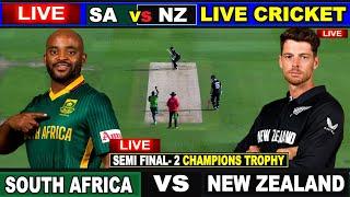 Live: SA vs NZ, 2nd Semi-Final | Live Scores & Commentary | South Africa vs New Zealand | 1st Inn