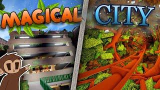 Making A MAGICAL CITY For Thijmen's Build Battle | Theme Park Tycoon 2