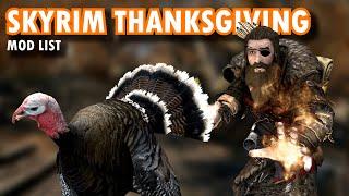 Skyrim Thanksgiving: Mod List | Host a Thanksgiving feast for your closest allies in Skyrim