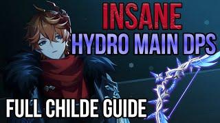 How to deal insane damage with Childe! Childe/Tartaglia Build Guide from a Main | Genshin Impact 3.2