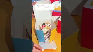 Vibrant Multicolor Bakery Packaging Set – Standout Cake Boxes, Drink Cups & Takeaway Bags