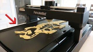 Print your BREAKFAST - NEW 3D Pancake Printer!!