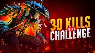 30 kill challenge by a supporter in livik