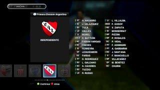 PES 2013 | PESEDIT Version 2.3 | Liga Argentina Completa