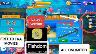 FISHDOM MOD APK Version 8.3.5.0- sept-2024 LATEST HACK-UNLOCKED ALL PREMIUM FEATURES #fishdom