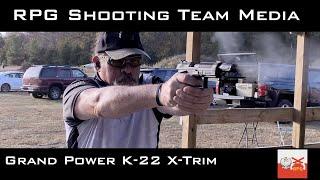 Grand Power K22 X-Trim Range Testing