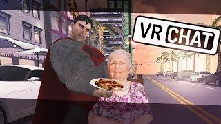 VRChat - #ЗАМОНОЛИТ | День рождения бабушки супермена | Монтаж