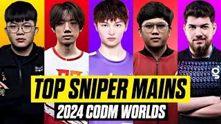TOP 25 BEST SNIPER MAINS! (2024 CODM World Championship)
