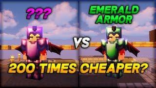 this cheap armor is better than emerald! (hypixel skyblock)