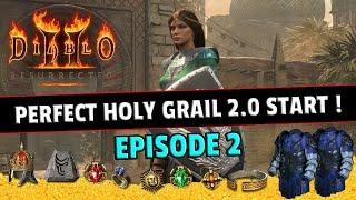 The Perfect Start to HOLY GRAIL 2.0 !! (Diablo2's Hardest challenge ever)