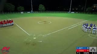 24-25 Under 23 Softball Australia National Championship, Joyce Lester Shield - Game 15 - China v ACT