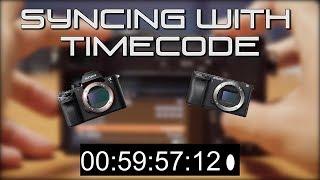 How to Sync Sony A7SII and Sony A6300 Footage with Timecode