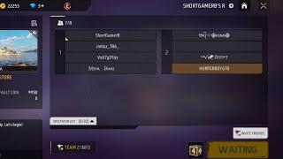 LIVE STREAM BEST GUILD TEST FF GAMEPLAY COUSTOM  FREEFIRE LIVEFREEFIRE