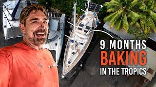 We Left Her for 9 Months… Here's What We Found 🫣 Sailing Vessel Delos Ep. 511