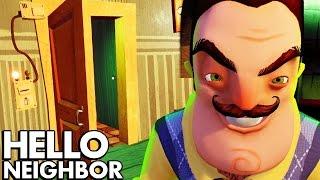 НАШЕЛ ПУТЬ В ПОДВАЛ, НО ТАМ УЖАС! - ПРИВЕТ СОСЕД АЛЬФА 4! - HELLO NEIGHBOR ALPHA 4