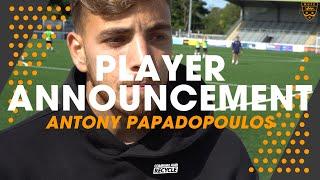 Introducing: Antony Papadopoulos