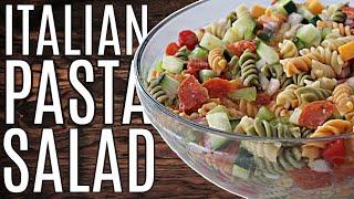 How to Make Pasta Salad in a FEW MINUTES - EASY BBQ Side Dish