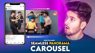 How to Make Seamless Panorama Carousel For Instagram - NSB Pictures