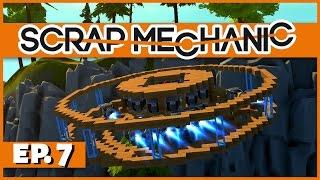 Scrap Mechanic - Ep. 7 - Wire Frame UFO Prototype! - Let's Play Scrap Mechanic Gameplay