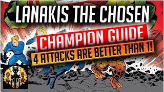 RAID: Shadow Legends | Lanakis The Chosen Champion Guide | Ally Attack Legendary GOD!