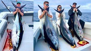 EPIC Bluefin Tuna Fishing with Landshark Outdoors! (CATCH, CLEAN and COOK)