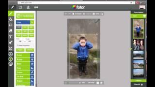 How to Crop a photo online for free at fotor.com