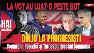 Doliu la progresiști.  Hai live cu Turcescu