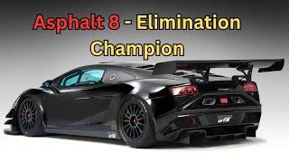 Asphalt 8 Race with Volkswagen - 1st Rank in Elimination Mode