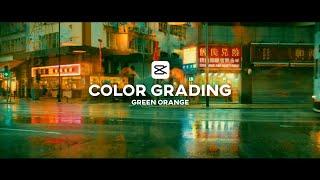 Capcut Color Grading | Green Orange | Tutorial