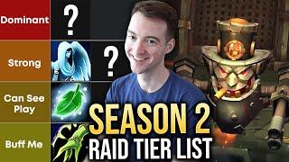 11.1 Raid Healer Tier List