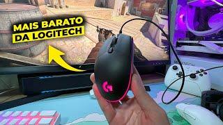 Mouse Gamer mais Barato da Logitech Presta? Review Logitech G203 Lightsync (Testes em FPS)