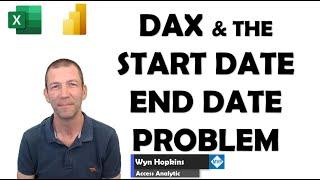 DAX and the Start Date End Date Problem aka Events In Progress