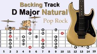 Pop Rock D Major Backing Track