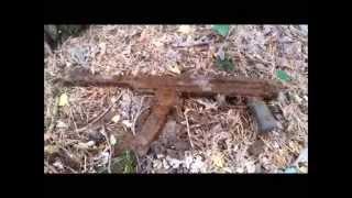 My Metal Detector Finds  A WW2 Machine Gun!!!!! (74)