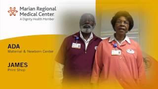 Volunteer at Marian Regional Medical Center. A New Hospital. A New Purpose. A New You.