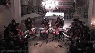 "Folk Off!" cello octet - part 3 - 'As I Walk Alone Along the Road' (Sad Russian Folk)