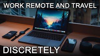 How to Travel and Work Remotely Discretely | Travel Router