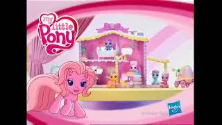 My Little Pony Newborn Cuties Pinkie Pie's Playhouse playset commercial (Portuguese version. 2009)