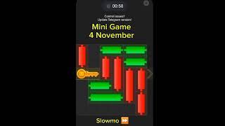 Mini Game Today 4 November Hamster Kombat How To Solve Mini Game Puzzle in Hamster Kombat () SOLVED