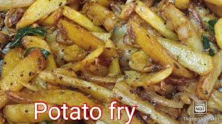 Potato fry simple and tasty