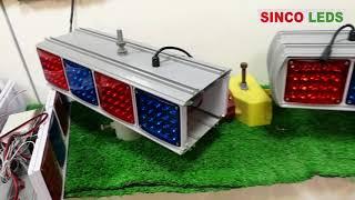 led police lights for sale / police strobe lights amazon