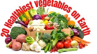 20 Healthiest vegetables To Eat Daily. #vegetables #health