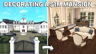 DECORATING MY $1M MANSION IN BLOXBURG