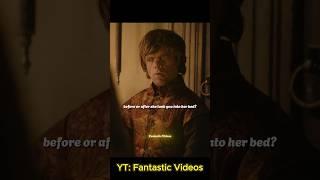 Lancel is shocked at Tyrion's insight. #gameofthrones #tyrionlannister #lancellannister #cersei