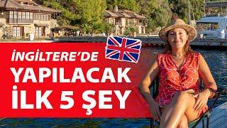 BUNLARI KEŞKE ÖNCEDEN BİLSEYDİM (İngiltere'ye Geldiğinizde Yapmanız Gereken İlk 5 Şey)